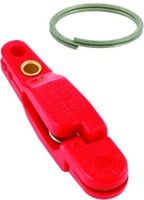 Off Shore OR16 Pro Snap Weight Clip W/Split Ring Red 2 Pk | 023072893165