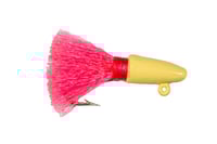 Boone 00490 Pompano Jig, Cream Head Pink Tail, 1/2 Oz | 043344004907