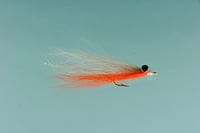 Jackson Cardinal 618-2 Saltwater Fly, 2, Clauser Minnow Orange | 027526143295