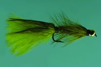 Jackson Cardinal 908-8 Wooly Bugger 8, Beadhead Olive | 027526141208