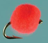 Jackson Cardinal 249-12 Glo Bug 12, Flame | 027526135672 | Jackson | Fishing | Baits and Lures | FLIES