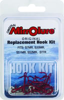 Mirrolure HOOKKIT-TR Replacement Hook Kit, Size 2, Barbed, Treble | 042095165141 | Mirrolure | Fishing | Baits and Lures | Kits