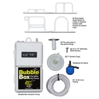 Marine Metal LWK11 Bubble Box Live Well Kit with B11 aerator and Tool | 029326106005