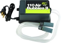 Marine Metal A2 110 Air Bubbles II Pump 110V AC W/Tubing 2 Air Stones | 029326110026