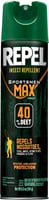Repel HG-33801 Sportsmen Max Insect Repellent, 40 DEET, 6.5 oz, Aerosol | 011423003387 | Repel | Hunting | Repellents 