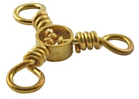 Danielson 1800SP-6 3-Way Swivel Single Bag Brass Size 6 6pk | 032054007322
