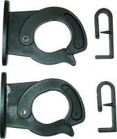 Black Marine SL502 SureLok Rod Hangers Black 2Pk | 017702005028