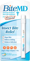 Cutter HG95614 Bite MD Insect Bite Relief Stick, 5 Benzocaine, 0.5oz | 071121956149