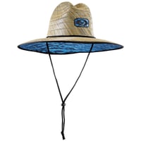 Flying Fisherman H1806 Straw Hat Water Camo, Light Weight, Wide Brim | 013578504283