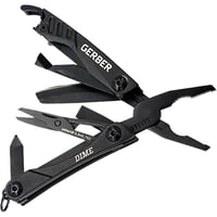 Gerber 31001134 Dime Compact MultiTool, 10 Tools, Stainless | 013658125551