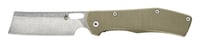 Gerber 30-001495 Flatiron Folding knife, Cleaver style blade, Satin | 013658154667