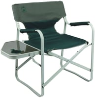 Coleman 2000032011 Outpost Elite Steel Deck Chair with Table, Holds | 076501156164