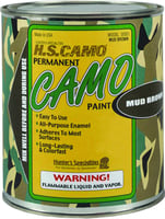 Hunters Specialties 00361 Camo Paint Quart Mud Brown | 021291003617 | Hunter | Hunting | Camouflage Supplies 