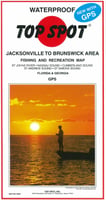 Top Spot N226 Map- Jacksonvil Brunswk St Johns River To St Simons | 737703002269