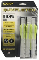 New Archery Products 60633 Quikfletch 2 Inch Quikspin  W/Y/Y 6 | 033576606338