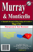 Kingfisher 311 GPS/Contour Map Murray/Monticello Sc | 022302031100