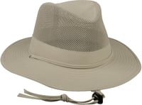 Outdoor Cap 950EX Safari Hat, Khaki Mesh Crown, One Size Fits Most | 885792115275