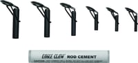 Eagle Claw AHDRTK Heavy Duty  Standar Rod Tip Repair Kit Black 6 | 047708749923