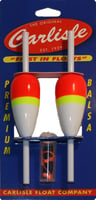 Carlisle CAQP-790SK Slip Float 1 Inch Oval 2pk w/Bobber Stops | 010426010033