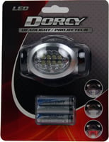 Dorcy 41-2199 LED Headlight,8 Hours of Run Time, 8 Super Bright LEDs | 41-2199 | 035355420951