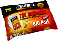 Grabber TWES8 Toe Warmer 8 Pair Per Pack | 031626056157