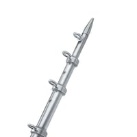 Taco OT-0541VEL15-HD Tele-Outrigger HD 1-1/2 Inchx15 Sil/Gold | 630838009809