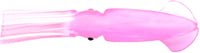 P-Line PLCS45-310 Ling Cod Squid Rig 2Hk 4-1/2 Inch Pink Glow | PLCS45-310 | 015789006938