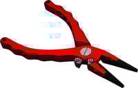 P-Line APP-7.5 Inch-RED Adaro Aluminum 7 1/2 Inch Pliers Red | 015789026738