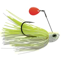 1st Gen Fishing SWIM38-03 FlashX Swim Jig 3/8oz Chart/White | 015789053123