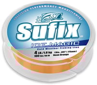 Sufix 603001NO Ice Magic Monofilament Line 1lb 100yds Neon | 024777068285