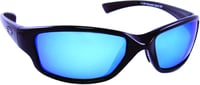 Sea Striker 284 Bluewater Bandit Sunglasses Black Frame/Blue Mirror | 083758612848