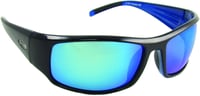 Sea Striker 273 Thresher Sunglasses Black/Blue Mirror Lenses Polarized | 083758632730