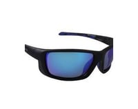 Sea Striker 30601 Castaway Sunglasses, Black/Blue Mirror Lens | 083758603068