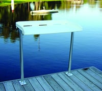 Deep Blue FL38 Economy Filet Table 38 Inchx21 Inch w/Aluminum Legs | 819044009227