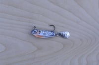 Lunker Lure 5516-2163 Rattleback Crappie Minnow, 1/16 oz, Shad | 023633036123