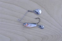 Lunker Lure 56182163 Rattleback Crappie Spin, 1/8 oz, Shad | 023633038189