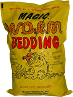 Magic 100 Worm Bedding 1-1/2LB 12Bgs | 025602001002