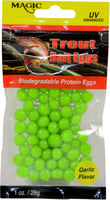 Magic 3147 Trout Bait Eggs Chartreuse/Garlic 1 oz Bag | 025602031474