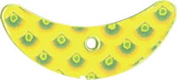 Macks Lure 65305 Smile Blade, 1 1/2 Inch, Chartreuse Scale, 5/Pack | 043557653053