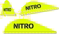 Pine Ridge Archery 2822-NY36 Nitro Vane 2.0 - Neon Yellow 36/pkg. | 011859404673