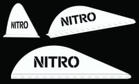 Pine Ridge Archery 2822-W36 Nitro Vane 2.0 - White 36/pkg. | 011859404703