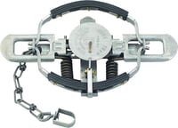 Duke 0474 Rubber Jaw Coil Spring Trap, 3 CS PAD, 6 Inch Jaw Spread | 011627004746