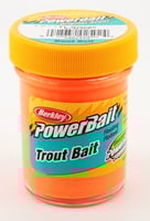 Berkley BTBFO2 PowerBait Trout Bait Fl. Orange 1.75oz Jar | 028632025024