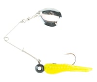 Johnson BSVP1/8YBD Beetle Spin Jig 1 1/2 Inch, 1/8 oz, Yellow/Black Dot | 022021500277