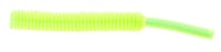 Cubby 1107 Nail Tail Jig Tail, 1 3/4 Inch, Clear Chartreuse, 10/Pack | 1107 | 009409911078