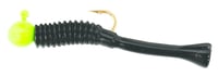 Cubby 5005 Mini-Mite Jig, 1 1/2 Inch 1/32 oz, Sz 8 Hook, Green/Black | 009409950053 | Cubby | Fishing | TACKLE | JIG HEADS