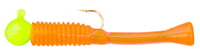 Cubby 5006 Mini-Mite Jig, 1 1/2 Inch 1/32 oz, Sz 8 Hook, Green/Orange | 5006 | 009409950060