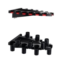 Berkley BRMSS13 Space Saver Wall or Pegboard Mount RodReel Combo Rack | 028632958131