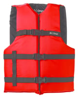 Onyx 103000-100-004-12 General Purpose Life Vest Adult PFD, Red | 043311013178