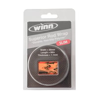 Winn Grips BOW11ORB SLIM Rod Grip Overwrap, 66 Inch L, 20mmW, Orange/Blk | 018136014020